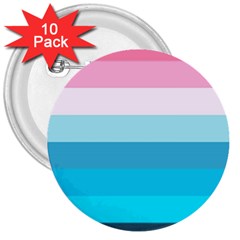 Sea And Sunset 3  Buttons (10 Pack)  by tmsartbazaar