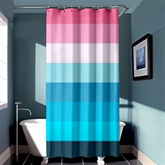 Sea And Sunset Shower Curtain 36  X 72  (stall)  by tmsartbazaar