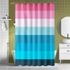 Sea And Sunset Shower Curtain 48  X 72  (small)  by tmsartbazaar