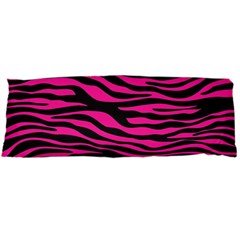 Pink Zebra Body Pillow Case (dakimakura) by Angelandspot