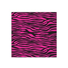 Pink Zebra Satin Bandana Scarf by Angelandspot