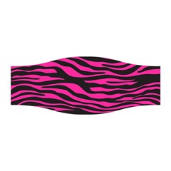 Pink Zebra Stretchable Headband by Angelandspot