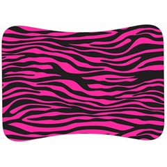 Pink Zebra Velour Seat Head Rest Cushion by Angelandspot