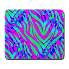 Wild And Crazy Zebra Large Mousepads