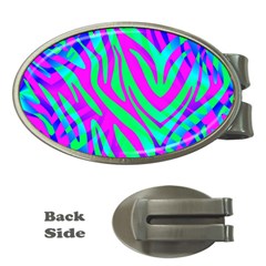 Wild And Crazy Zebra Money Clips (Oval) 