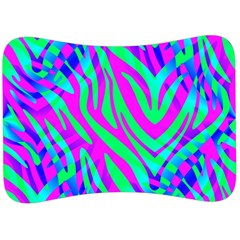 Wild And Crazy Zebra Velour Seat Head Rest Cushion