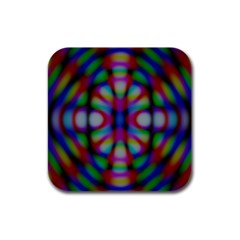 Carnivale Rubber Square Coaster (4 Pack)  by Angelandspot