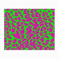 Neon Big Cat Small Glasses Cloth by Angelandspot