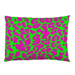 Neon Big Cat Pillow Case by Angelandspot