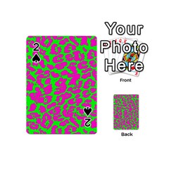 Neon Big Cat Playing Cards 54 Designs (mini)