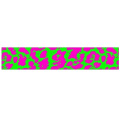 Neon Big Cat Large Flano Scarf  by Angelandspot