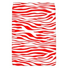 Red and White Zebra Removable Flap Cover (L)