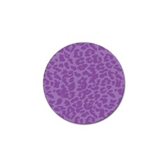 Purple Big Cat Pattern Golf Ball Marker (10 Pack) by Angelandspot