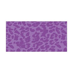 Purple Big Cat Pattern Yoga Headband by Angelandspot