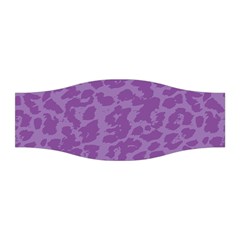 Purple Big Cat Pattern Stretchable Headband by Angelandspot