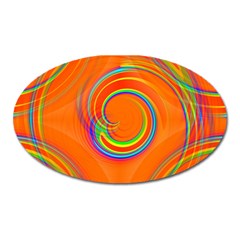  Twirl Oval Magnet by Angelandspot