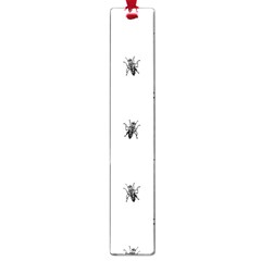 Housefly Drawing Motif Print Pattern Large Book Marks by dflcprintsclothing