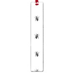 Housefly Drawing Motif Print Pattern Large Book Marks Front