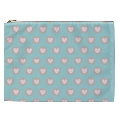 Stir Crazy For You - Blue  Cosmetic Bag (xxl) by MooMoosMumma