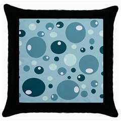 Agatonia Pattern Throw Pillow Case (black) by MooMoosMumma