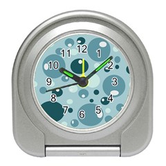 Agatonia Pattern Travel Alarm Clock by MooMoosMumma