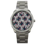 Boho Geometric Sport Metal Watch Front