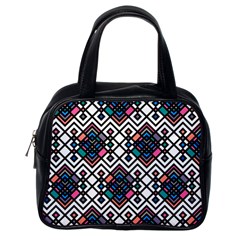 Boho Geometric Classic Handbag (one Side)