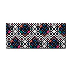 Boho Geometric Hand Towel by tmsartbazaar