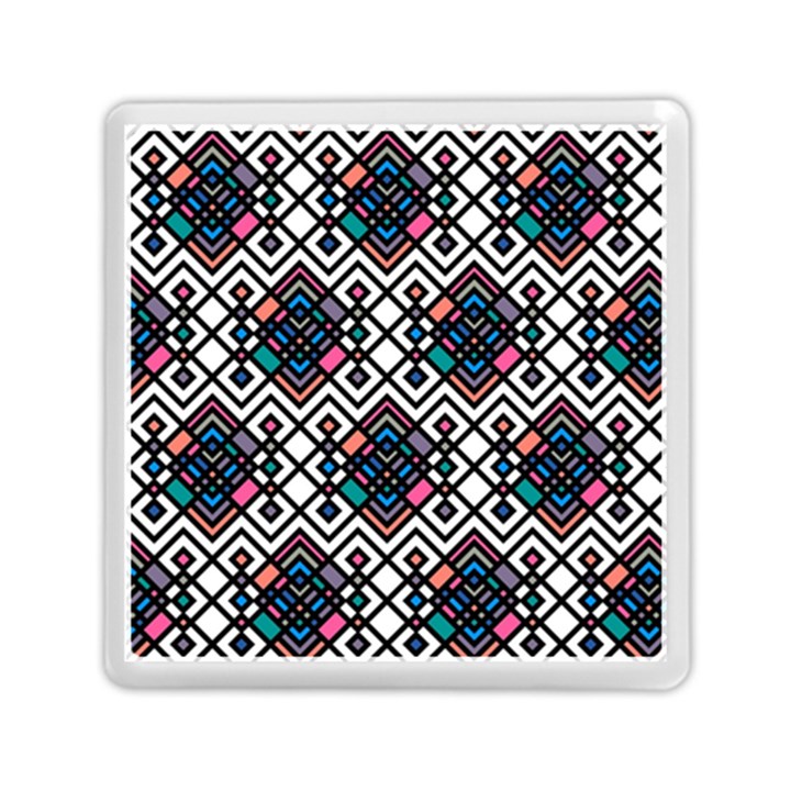 Boho Geometric Memory Card Reader (Square)