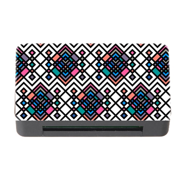 Boho Geometric Memory Card Reader with CF