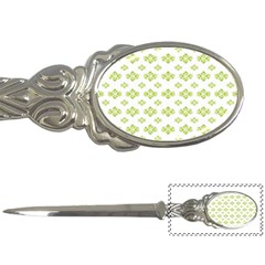 Bright Leaves Motif Print Pattern Design Letter Opener by dflcprintsclothing