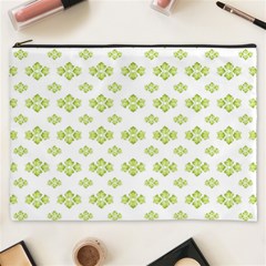 Bright Leaves Motif Print Pattern Design Cosmetic Bag (xxxl) by dflcprintsclothing