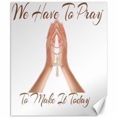 Panther World Limited Edition Prayer  Canvas 20  X 24  by Pantherworld143