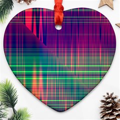 Glitch Ornament (heart)