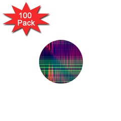 Glitch 1  Mini Buttons (100 Pack)  by Angelandspot