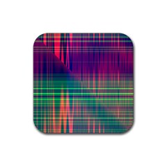 Glitch Rubber Coaster (square)  by Angelandspot