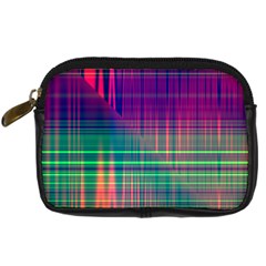 Glitch Digital Camera Leather Case by Angelandspot