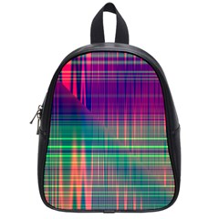 Glitch School Bag (small) by Angelandspot