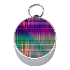 Glitch Mini Silver Compasses by Angelandspot