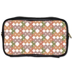 Squares And Diamonds Toiletries Bag (one Side) by tmsartbazaar