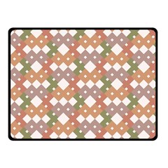 Squares And Diamonds Fleece Blanket (Small)