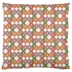 Squares And Diamonds Standard Flano Cushion Case (Two Sides)