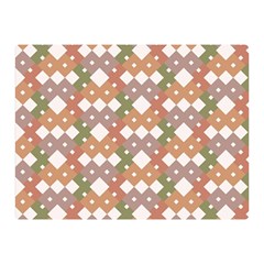 Squares And Diamonds Double Sided Flano Blanket (Mini) 