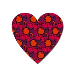 Abstract Camo Heart Magnet by tmsartbazaar