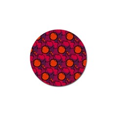 Abstract Camo Golf Ball Marker by tmsartbazaar