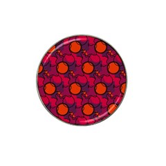 Abstract Camo Hat Clip Ball Marker (4 Pack) by tmsartbazaar