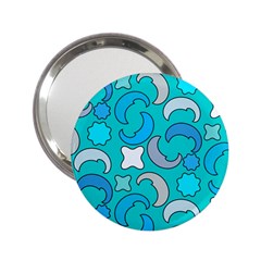 Cloudy Blue Moon 2.25  Handbag Mirrors