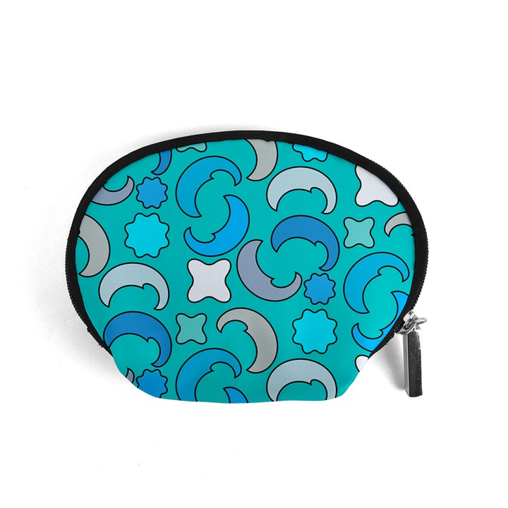 Cloudy Blue Moon Accessory Pouch (Small)