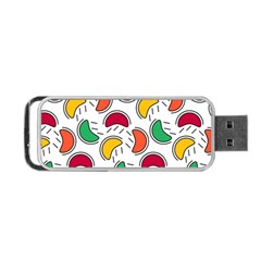 Geometric Fruity Portable Usb Flash (one Side) by tmsartbazaar