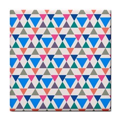 Multicolor Triangle Tile Coaster by tmsartbazaar